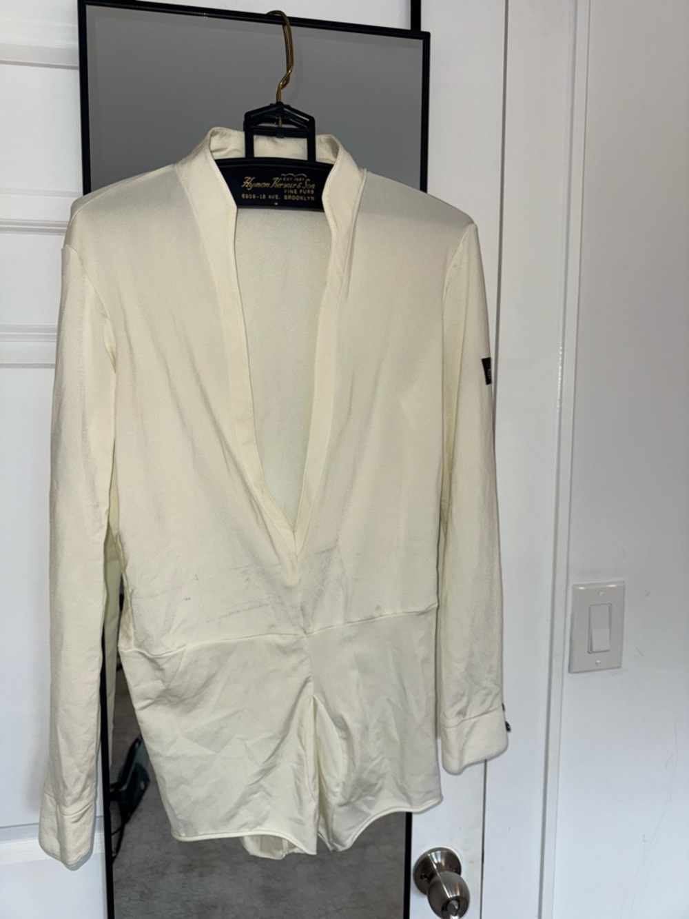 Men’s Latin dance competition shirt